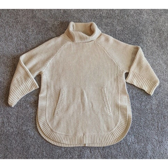 UGG Sweaters Ugg Raelynn Cream Tan Chunky Ribbed Wool Sweater